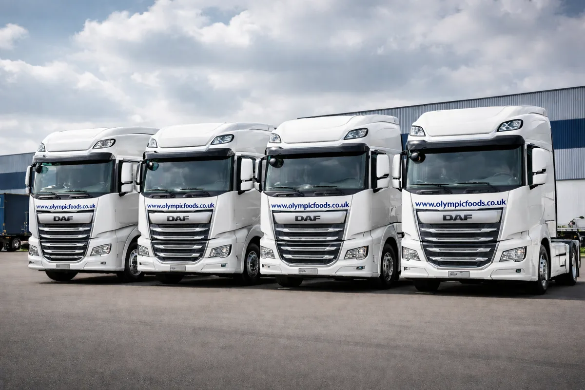 Olympic Oils delivery fleet