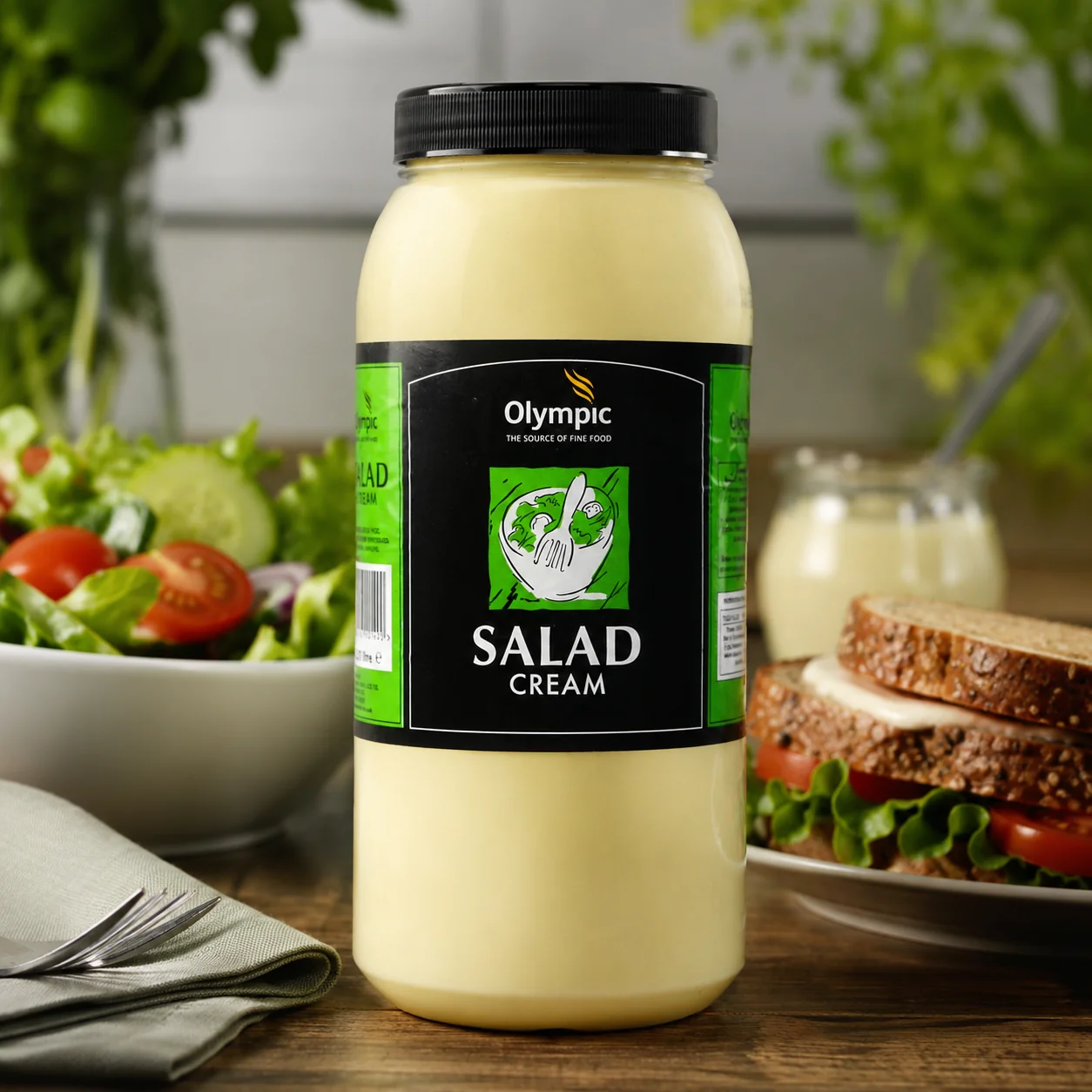 Olympic Salad Cream 2x2.27L Jar