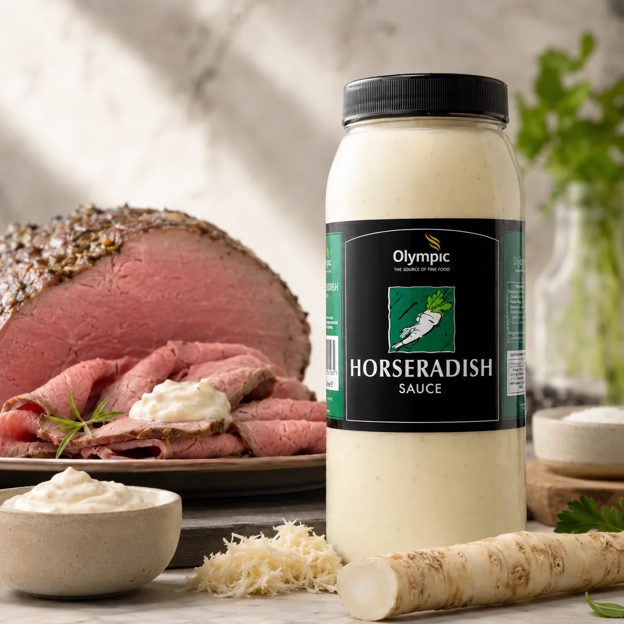 Olympic Horseradish Sauce 2x2.27L Jar