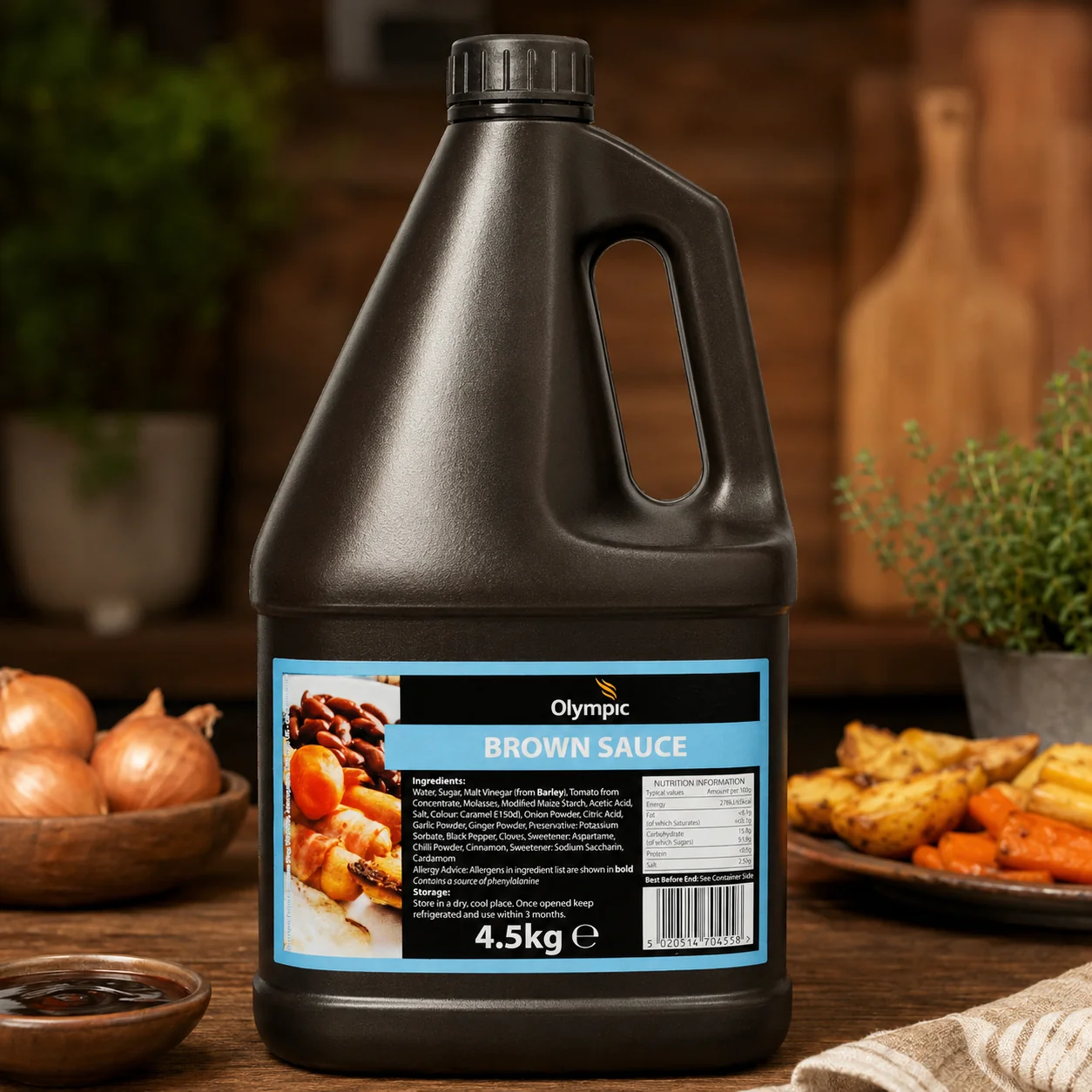 Olympic Brown Sauce 2x4.5kg Jug
