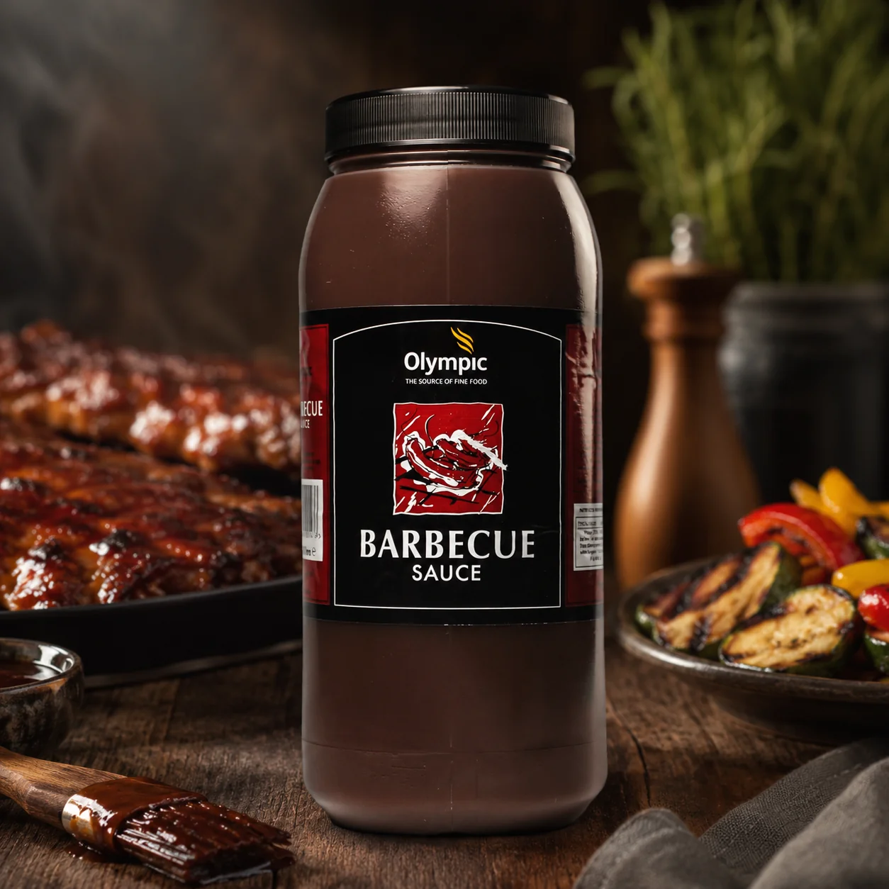Olympic BBQ Sauce 2x2.27L Jar