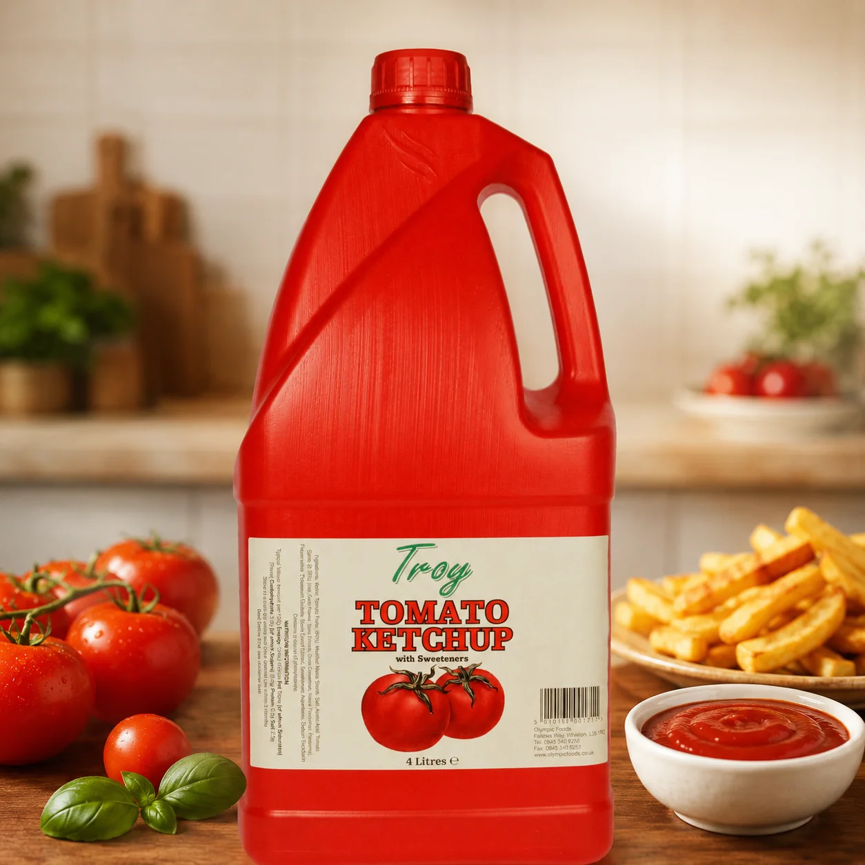 Troy Tomato Ketchup 2x4L Jug