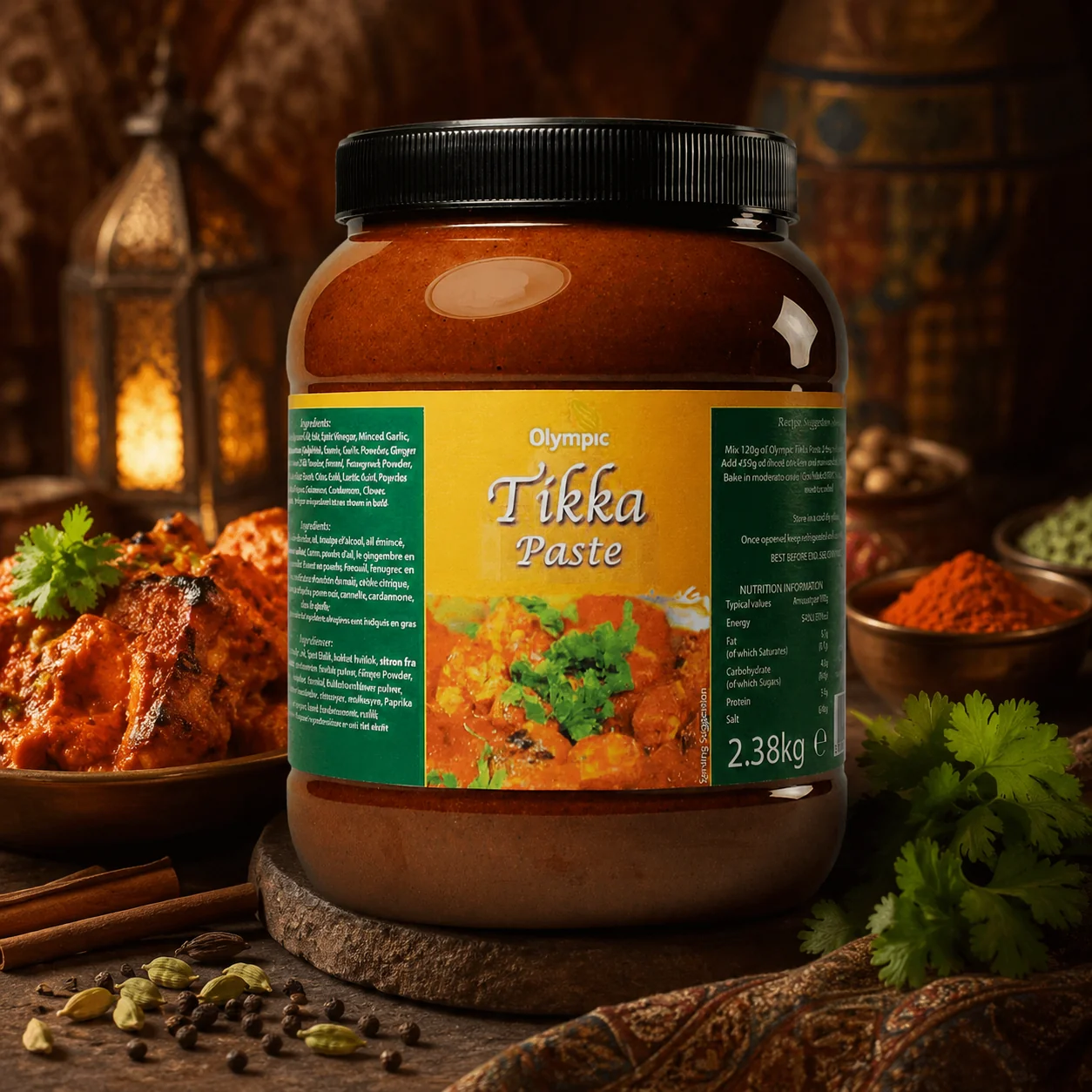 Olympic Tikka Paste 2x2.38kg Jar