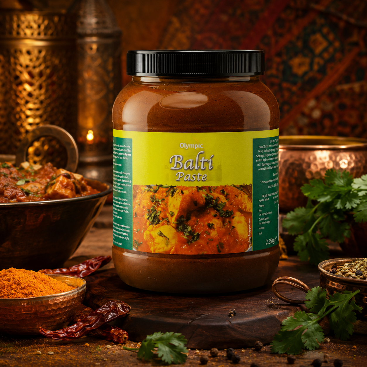 Olympic Balti Paste 2x2.38kg Jar