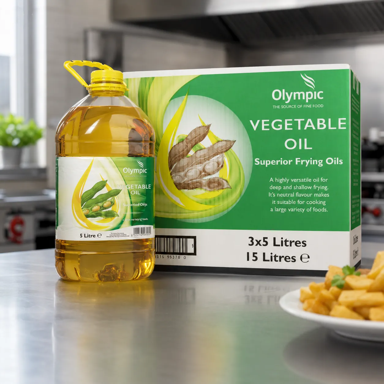 Olympic Vegetable Oil 3x5L PET