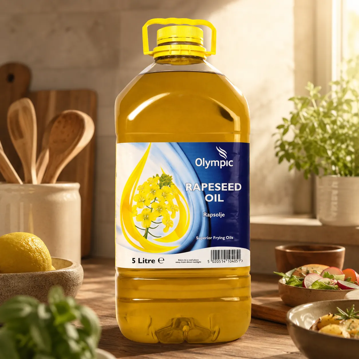 Olympic Rapeseed Oil 3x5L PET