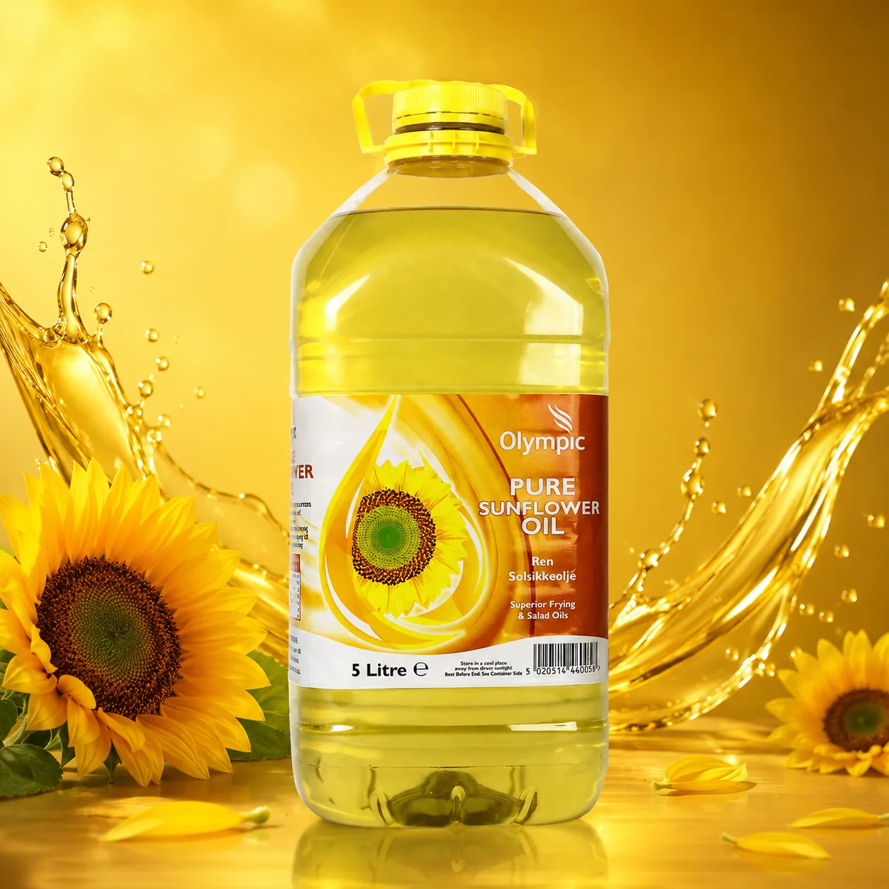 Olympic Sunflower Oil 3x5L PET