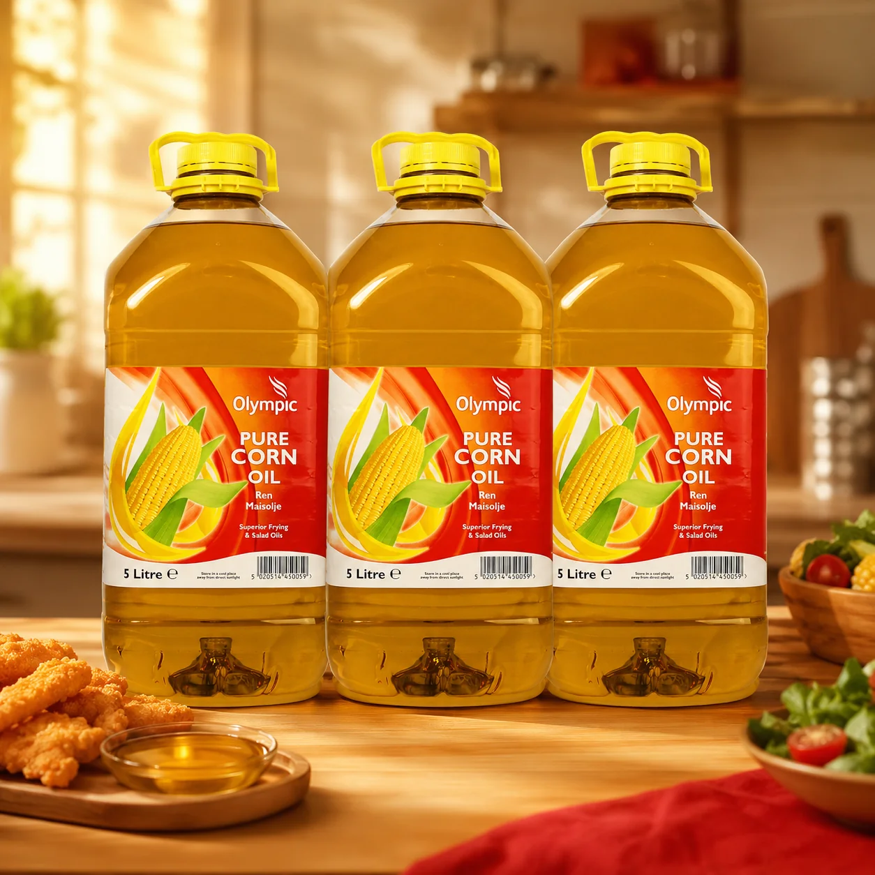 Olympic Corn Oil 3x5L PET