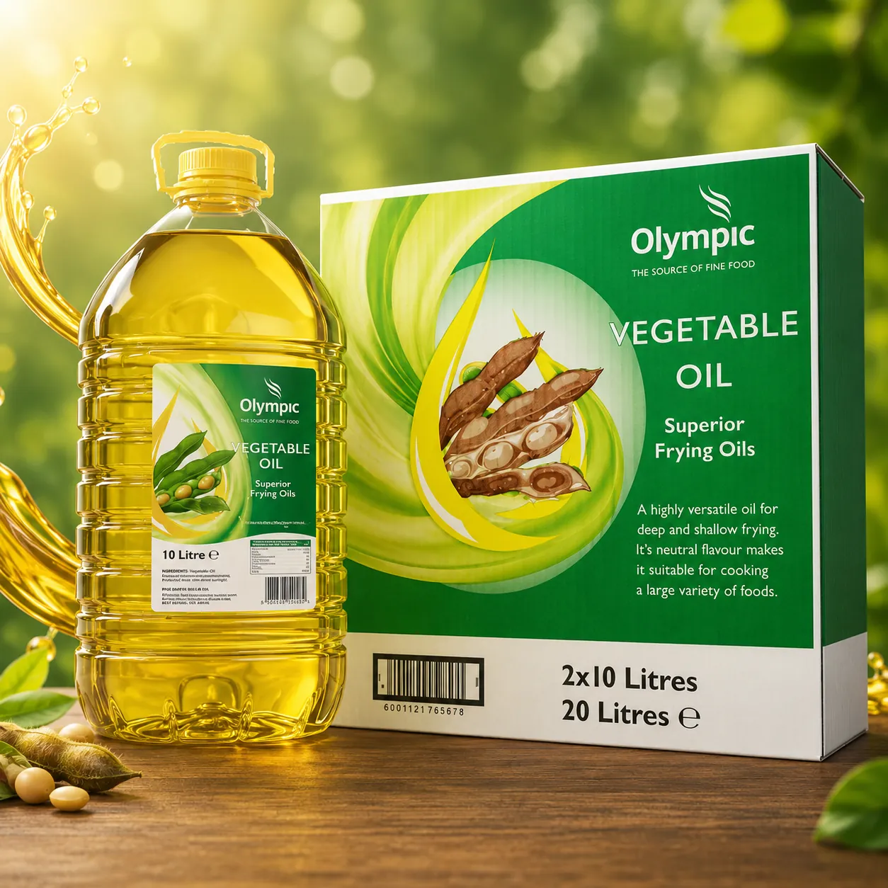 Olympic Vegetable Oil 2x10L PET
