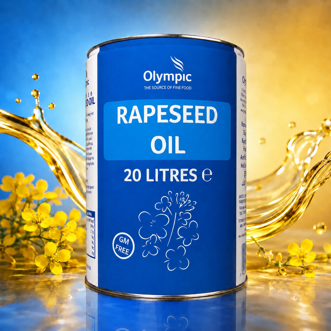 Olympic Rapeseed Oil 20L Drum