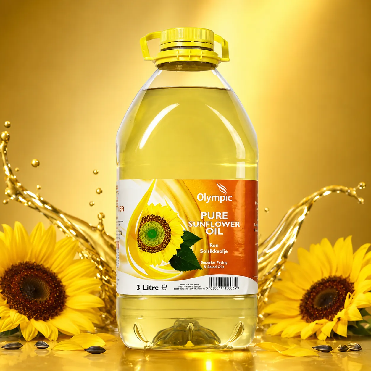 Olympic Sunflower Oil 4x3L PET