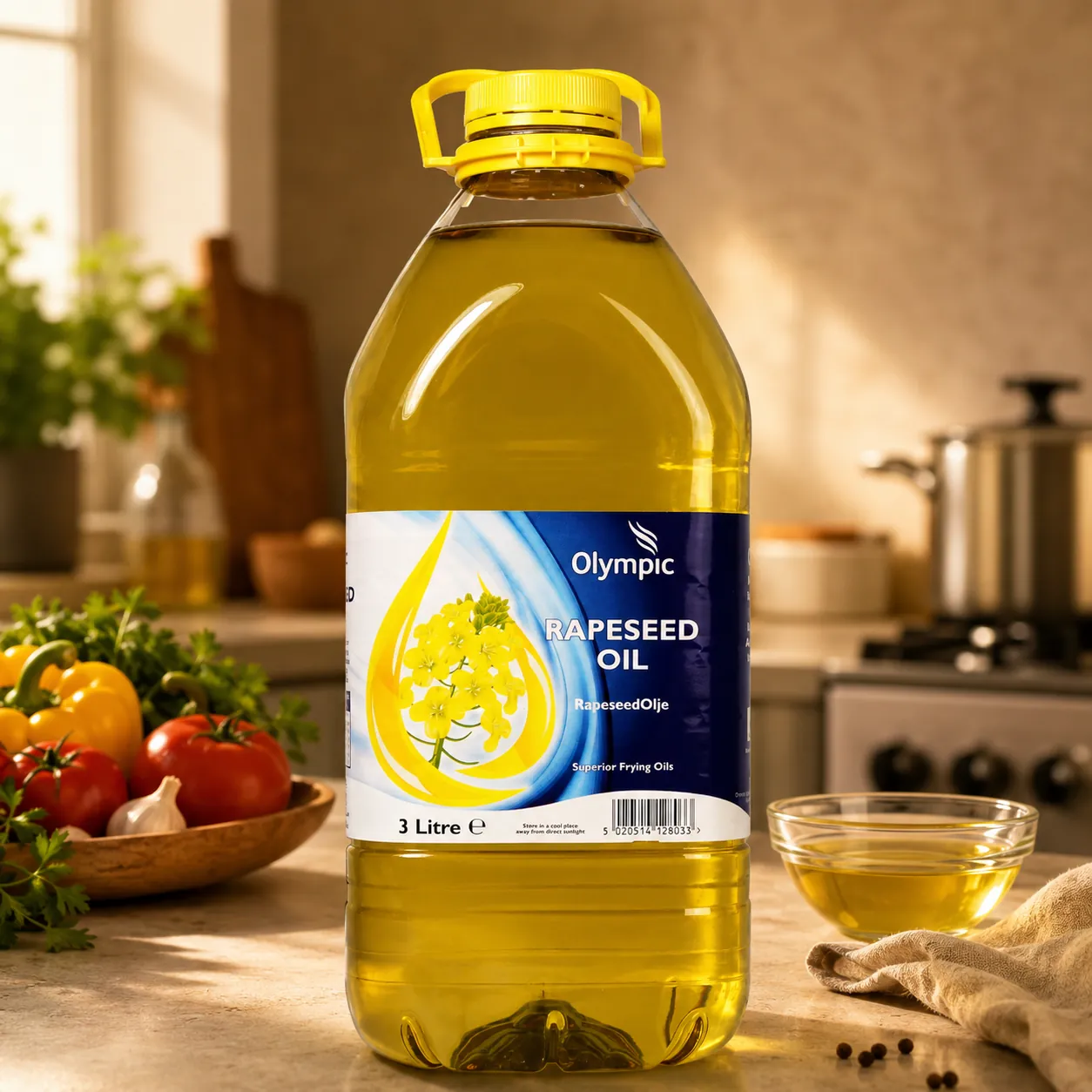 Olympic Rapeseed Oil 4x3L PET
