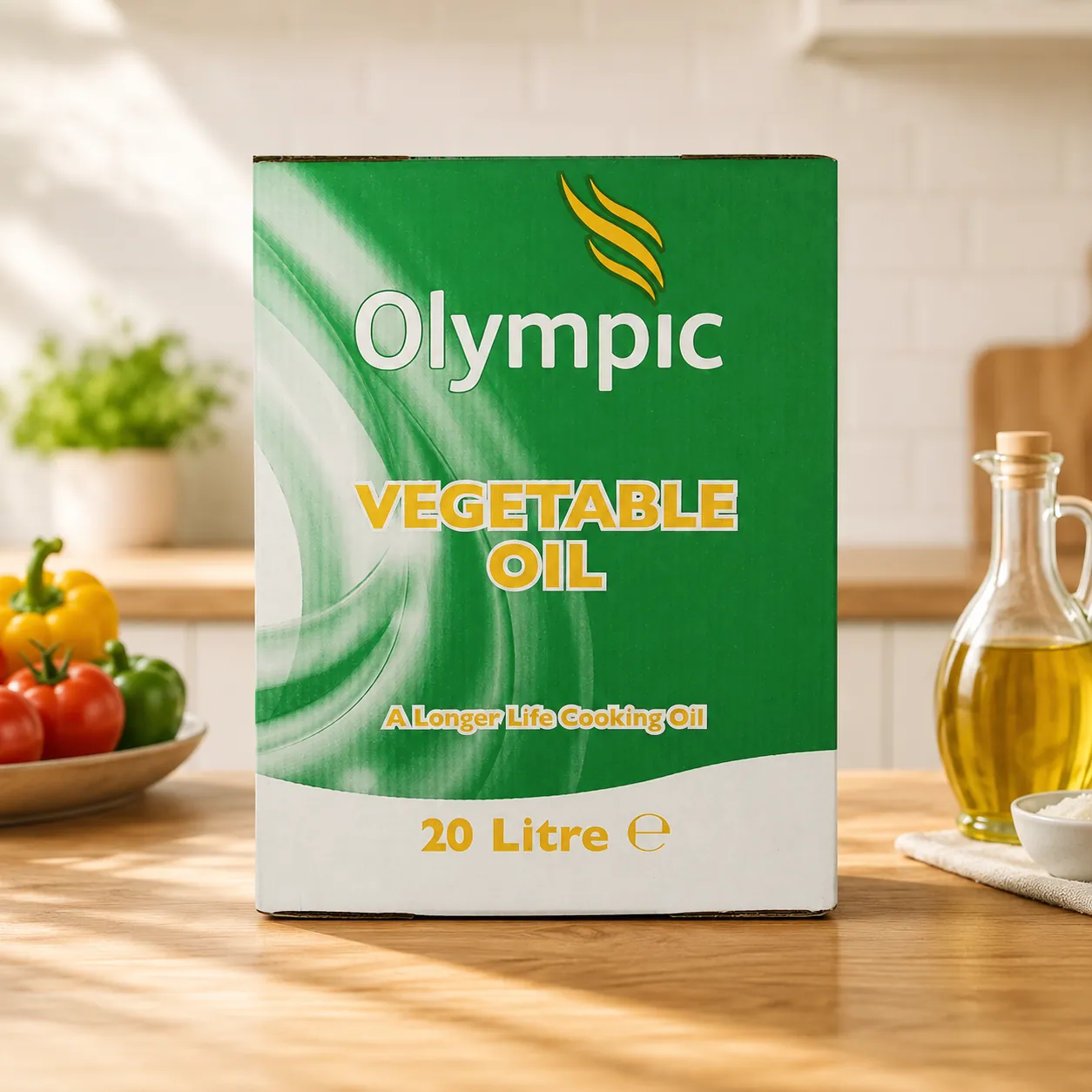 Olympic Vegetable Oil 20L Bottle-in-Box