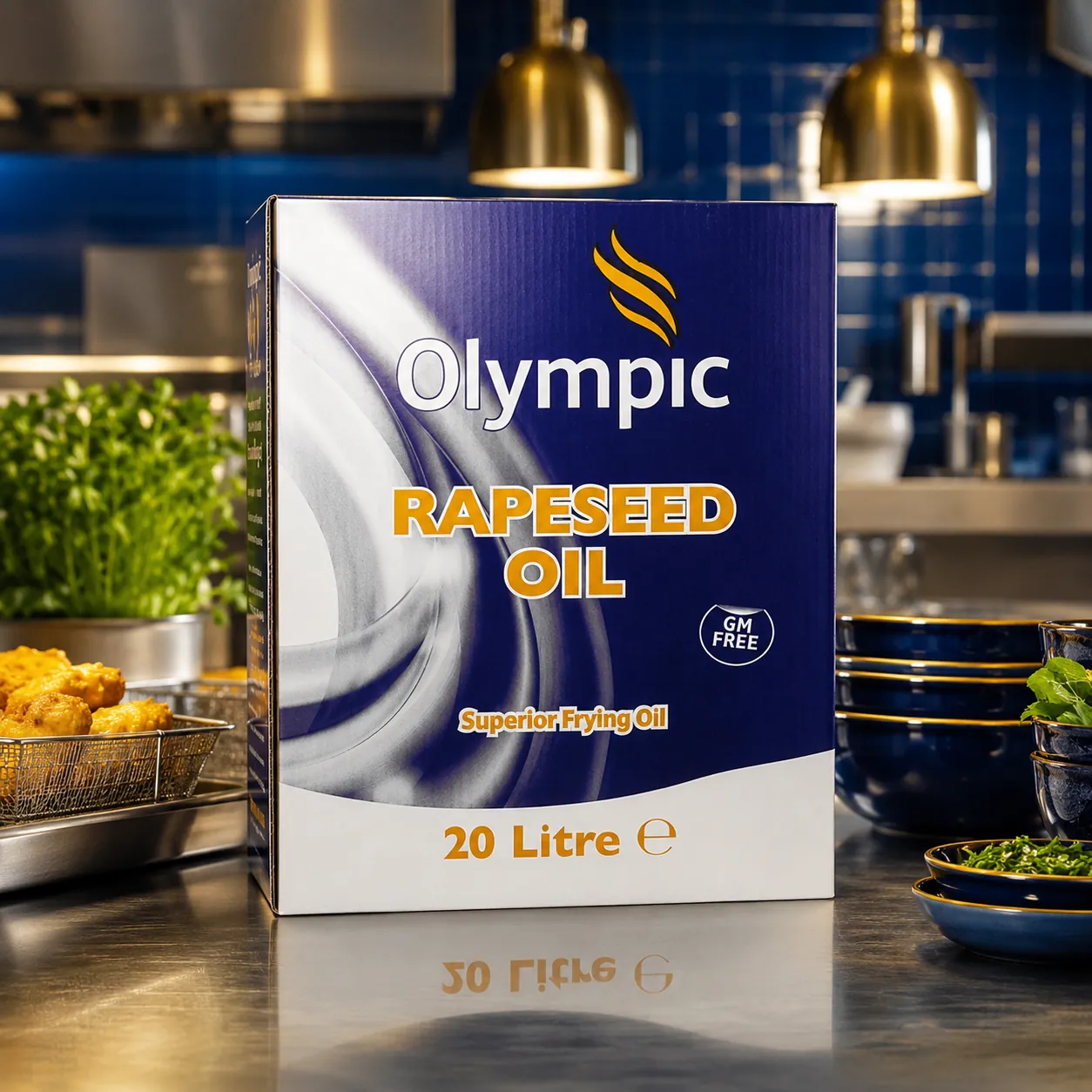 Olympic Rapeseed Oil 20L Bottle-in-Box