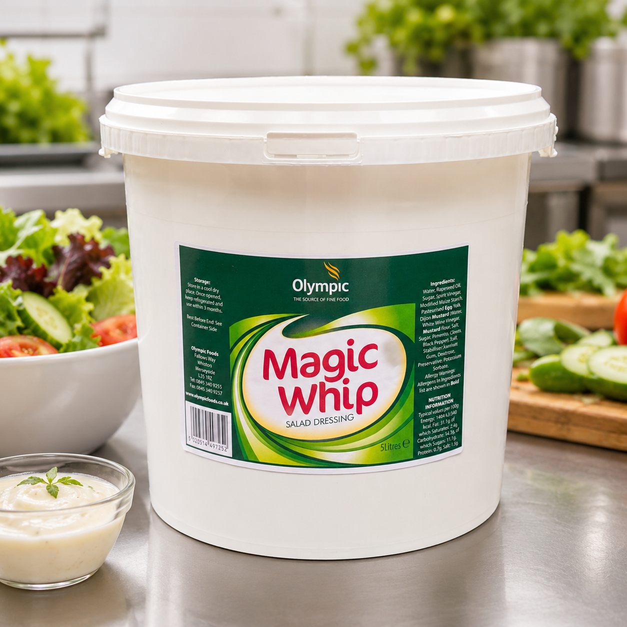 Olympic Magic Whip 5L Bucket